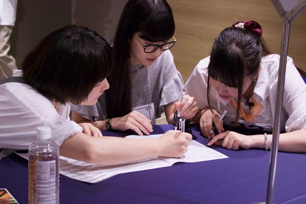 開催当日の様子：ボードゲームクイズ